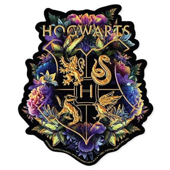 Harry Potter Hogwarts Crest Mini Backpack with Gadget Sticker - Wizarding World - Picture 7 of 9